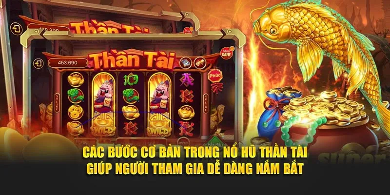 Các bước cơ bản trong nổ hũ thần tài giúp người tham gia dễ dàng nắm bắt